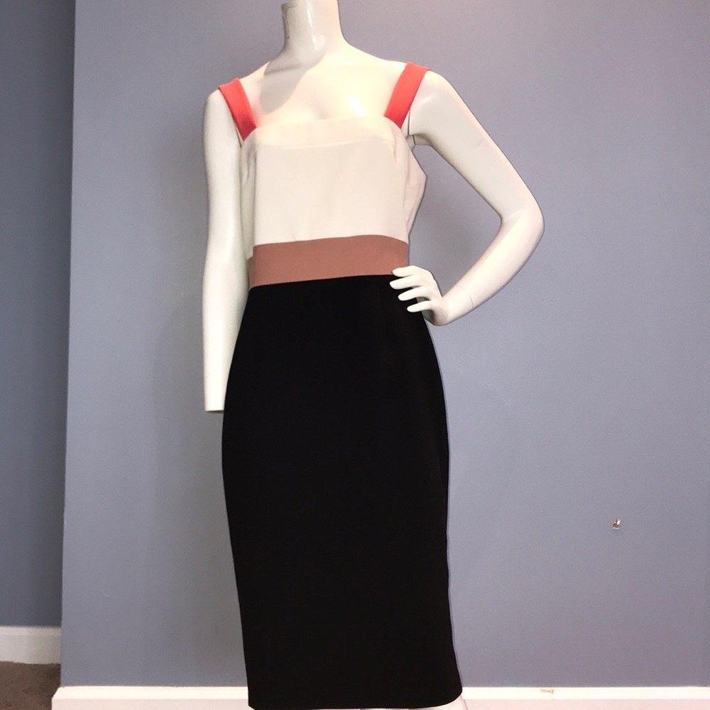 Raoul Colorblock Tank Dress with back zipper
